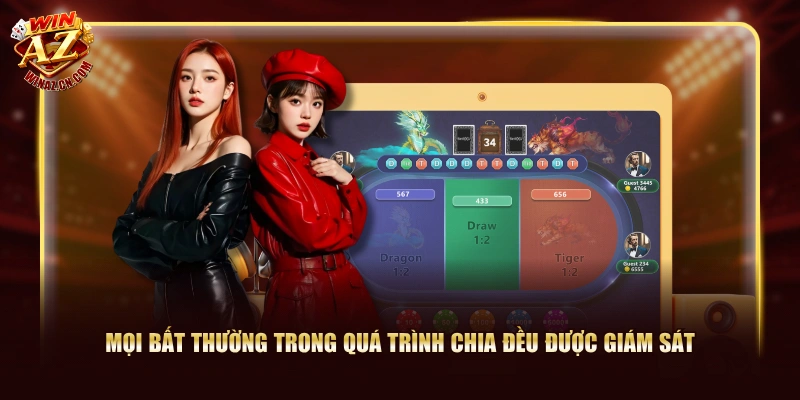 Mọi bất thường trong quá trình chia đều được giám sát 